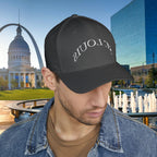 Embroidered "St. Louis" Closed-Back Structured Cap — Baseball Hat with 314 Retro Logo