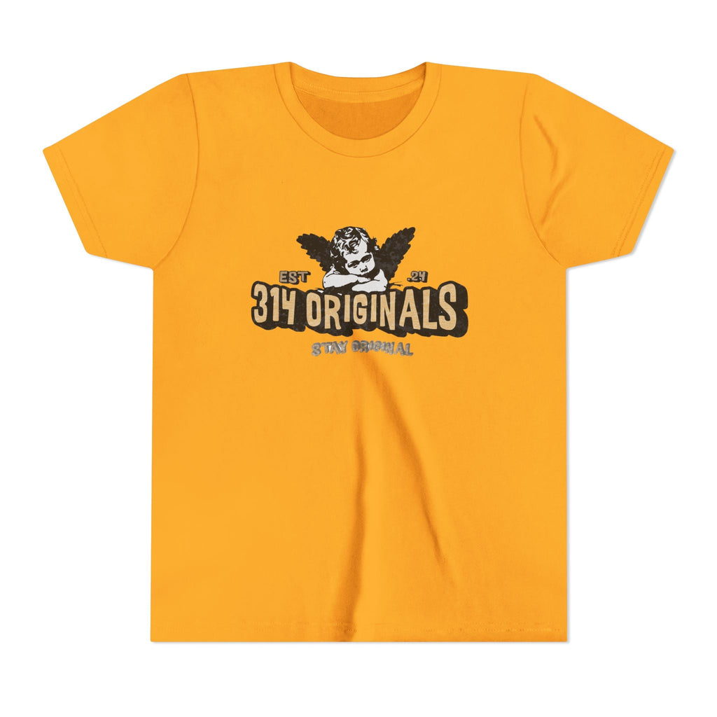314 Originals Youth Tee - Vintage Cherub Graphic Kids T-Shirt Printify Kids clothes  314 Originals