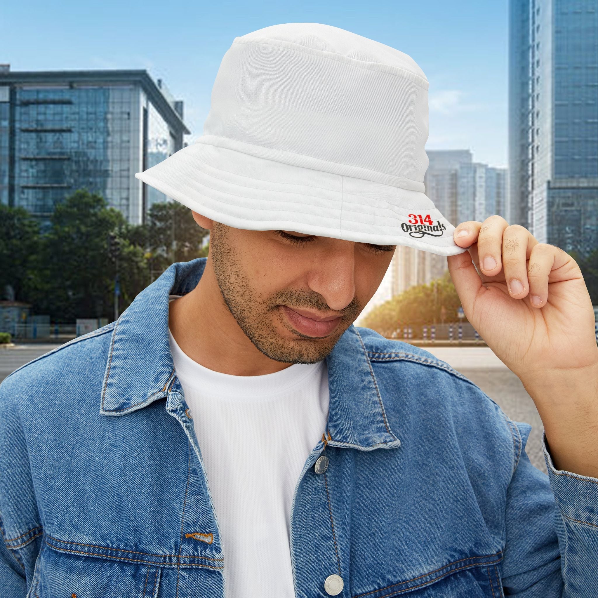 Bucket Hat - 314 Original Embroidered Logo Printify Hats  314 Originals