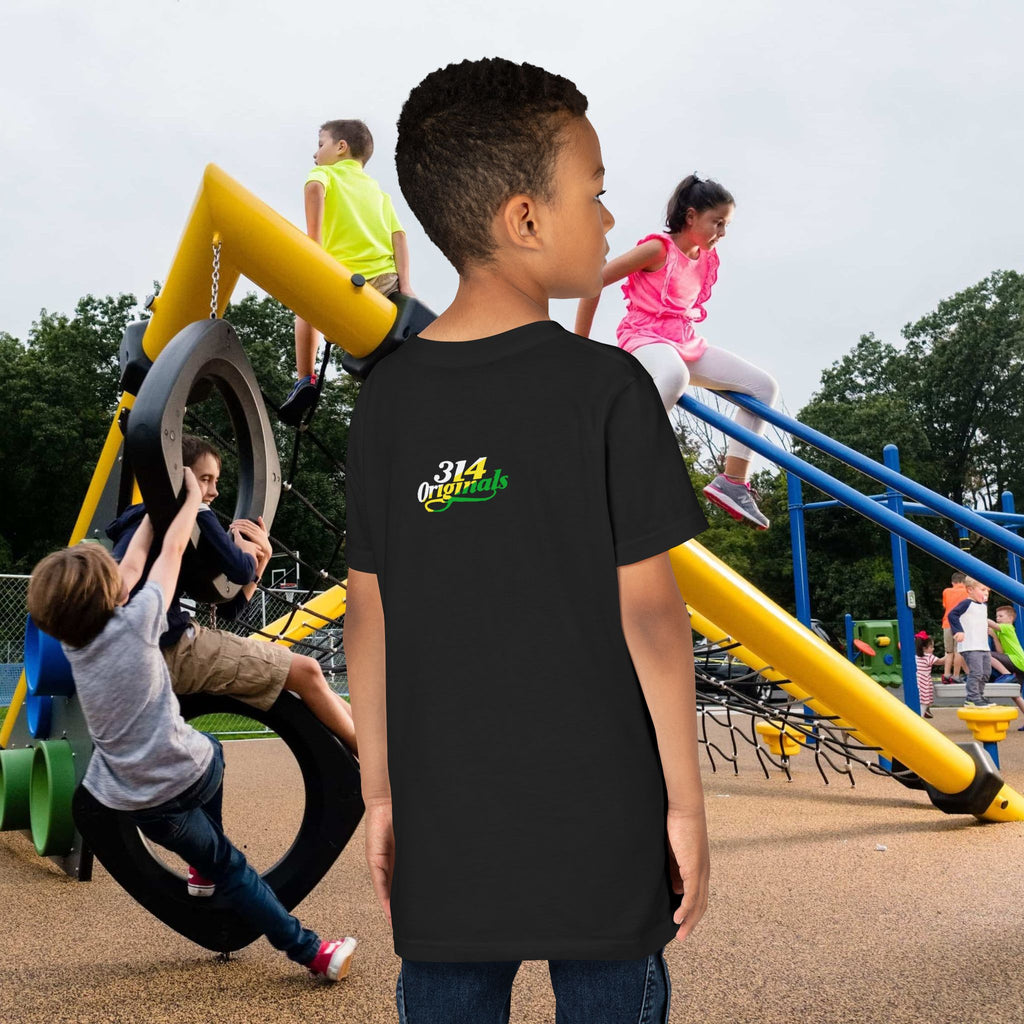 Boys "Favorite Kid" Retro Yellow & Green Graphic T-Shirt - 314 Originals