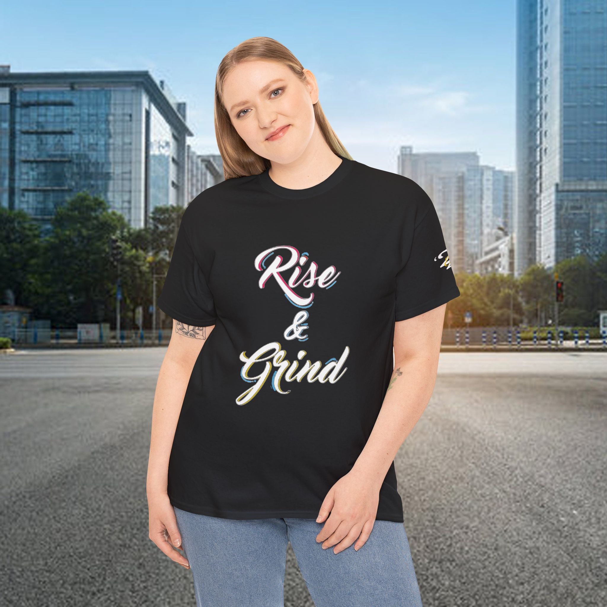Rise & Grind T-Shirt — Motivational Graphic Tee for Hustle Mindset - 314 Originals