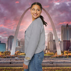 314 City Crewneck Sweatshirt — St. Louis Skyline Graphic - 314 Originals