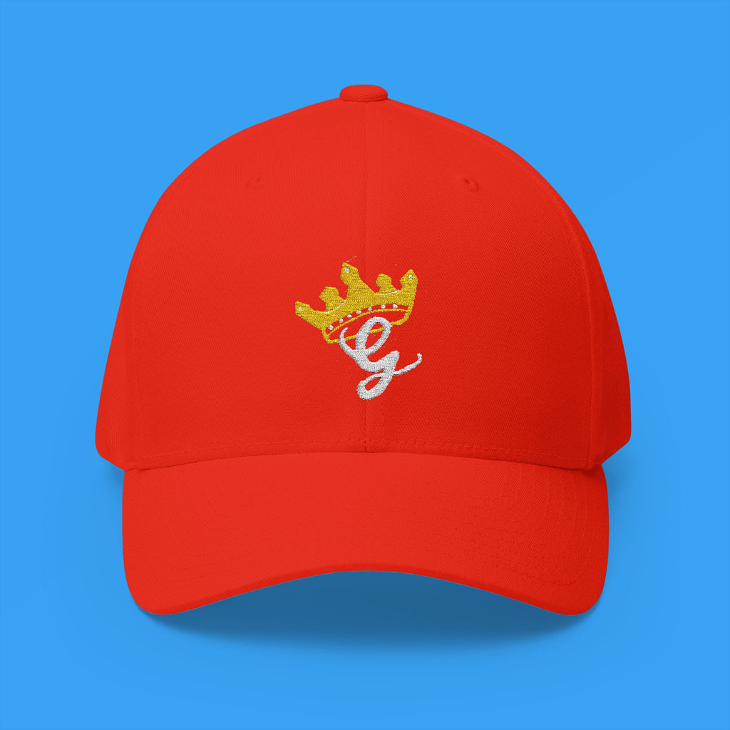 King's Gear Embroidered Crown Script Cap — 314 Original Closed-Back Structured Hat - 314 Originals