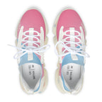 Women's Mesh Sneakers — Pastel Pink & Blue Lightweight Athletic Shoes - 314 Originals