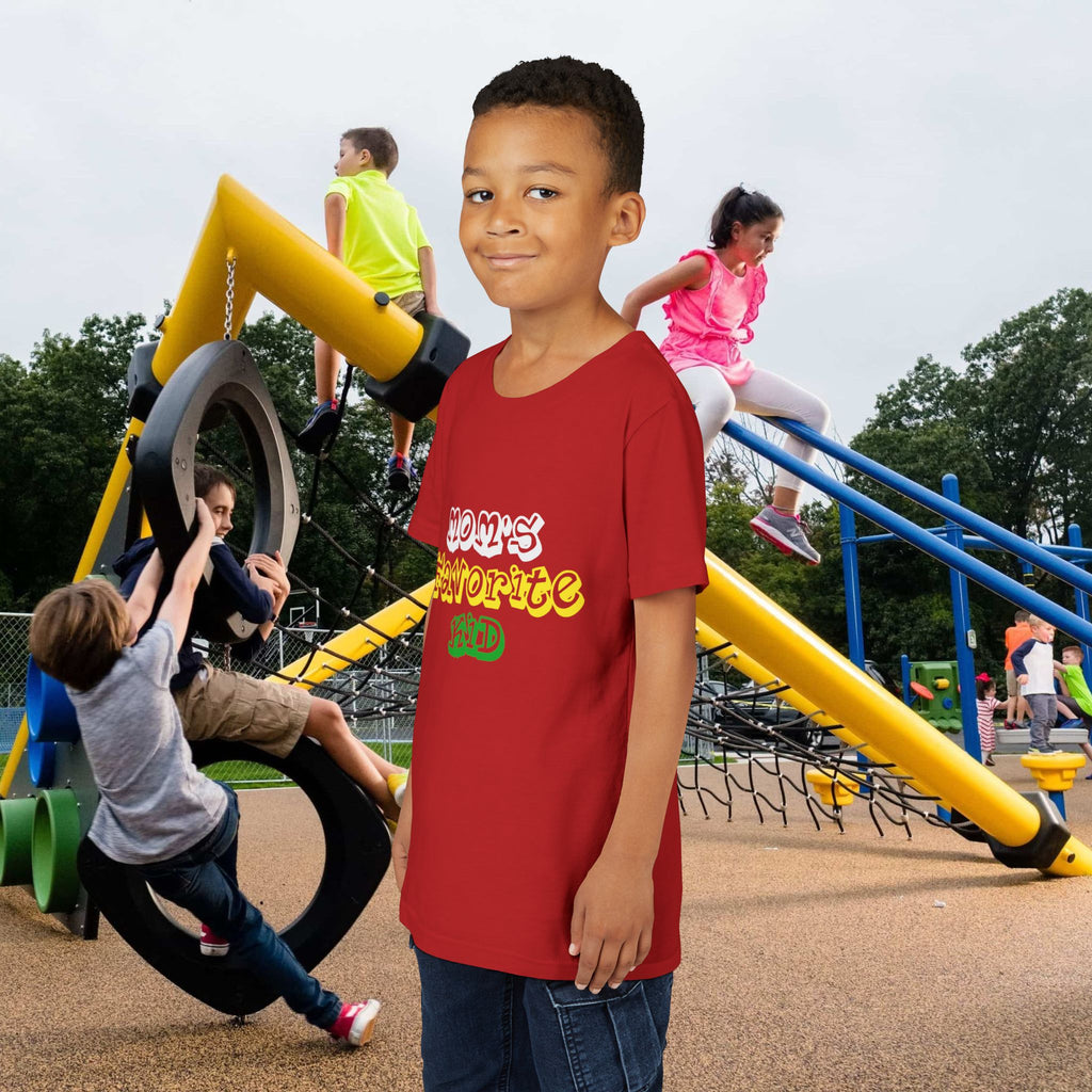 Boys "Favorite Kid" Retro Yellow & Green Graphic T-Shirt - 314 Originals
