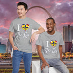 I Heart The Lou T-Shirt — St. Louis Pride Heart with Fleur-de-Lis - 314 Originals