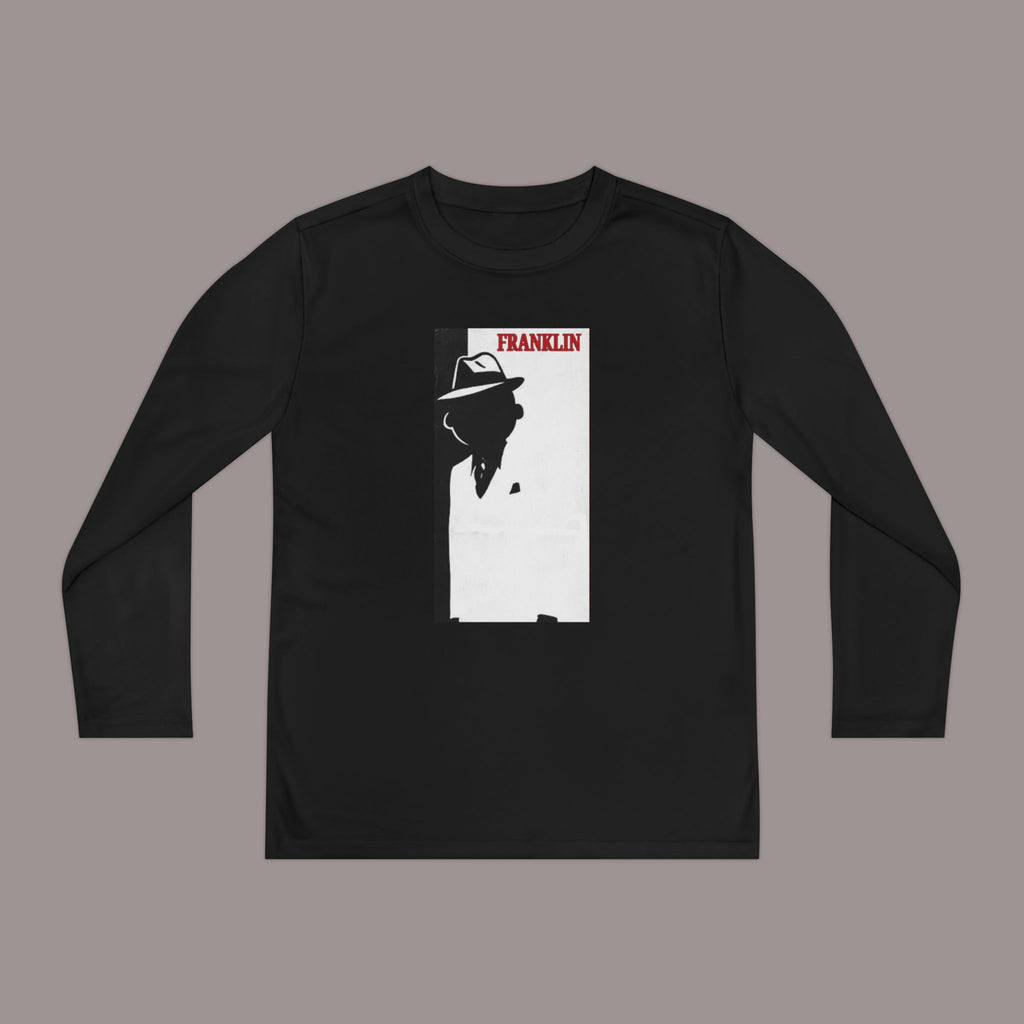 Franklin Silhouette Youth Long Sleeve Tee — '314 Originals' Back Graphic
