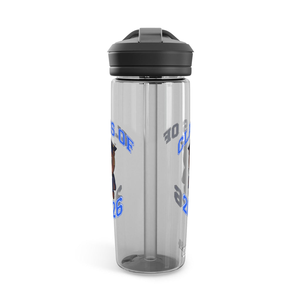 Class of 2026 Graduation Bear Design Water Bottle
