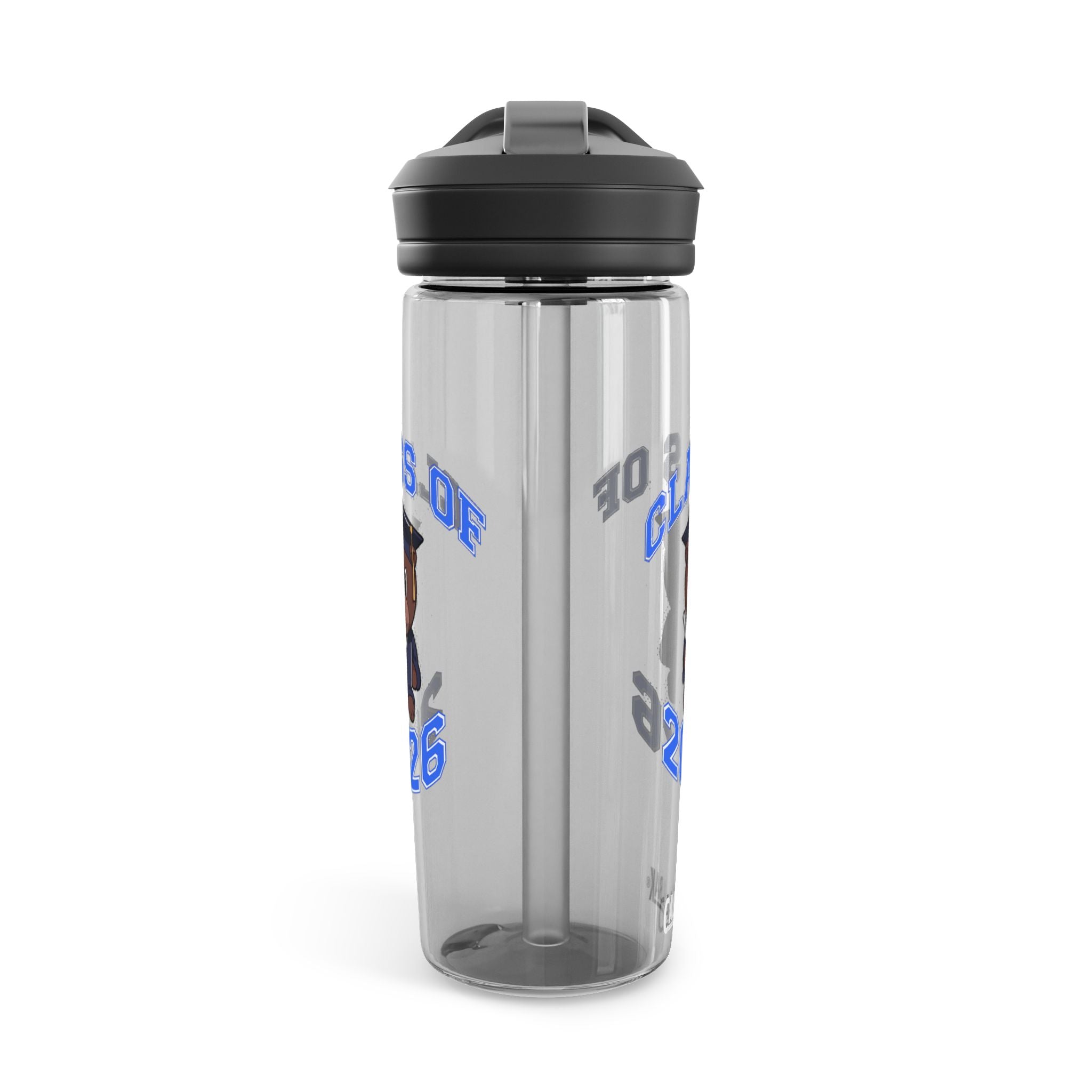 Class of 2026 Graduation Bear Design Water Bottle