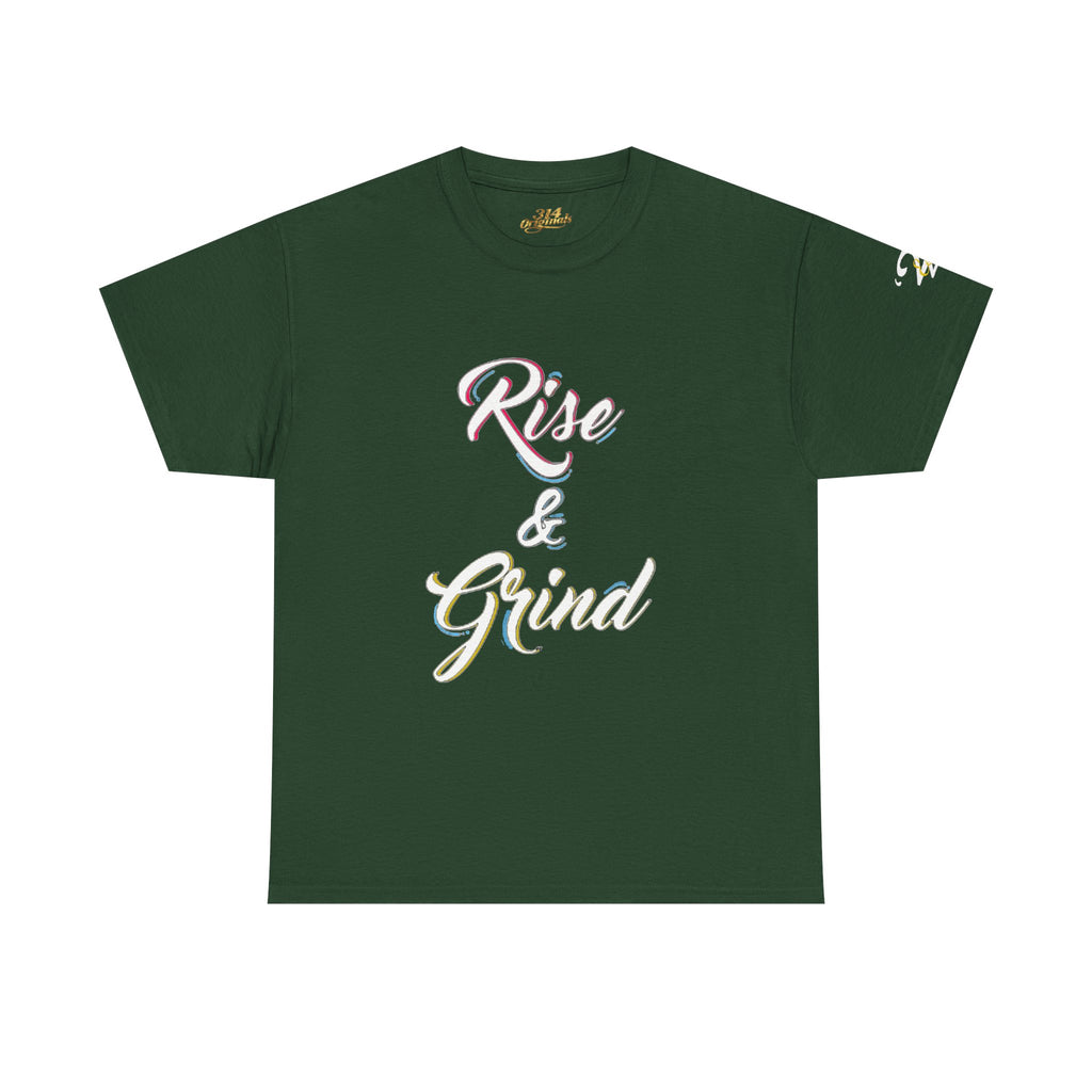 Rise & Grind T-Shirt — Motivational Graphic Tee for Hustle Mindset - 314 Originals