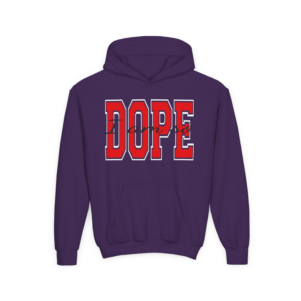 'I Am So DOPE' Varsity Graphic Pullover Printify Kids clothes  314 Originals