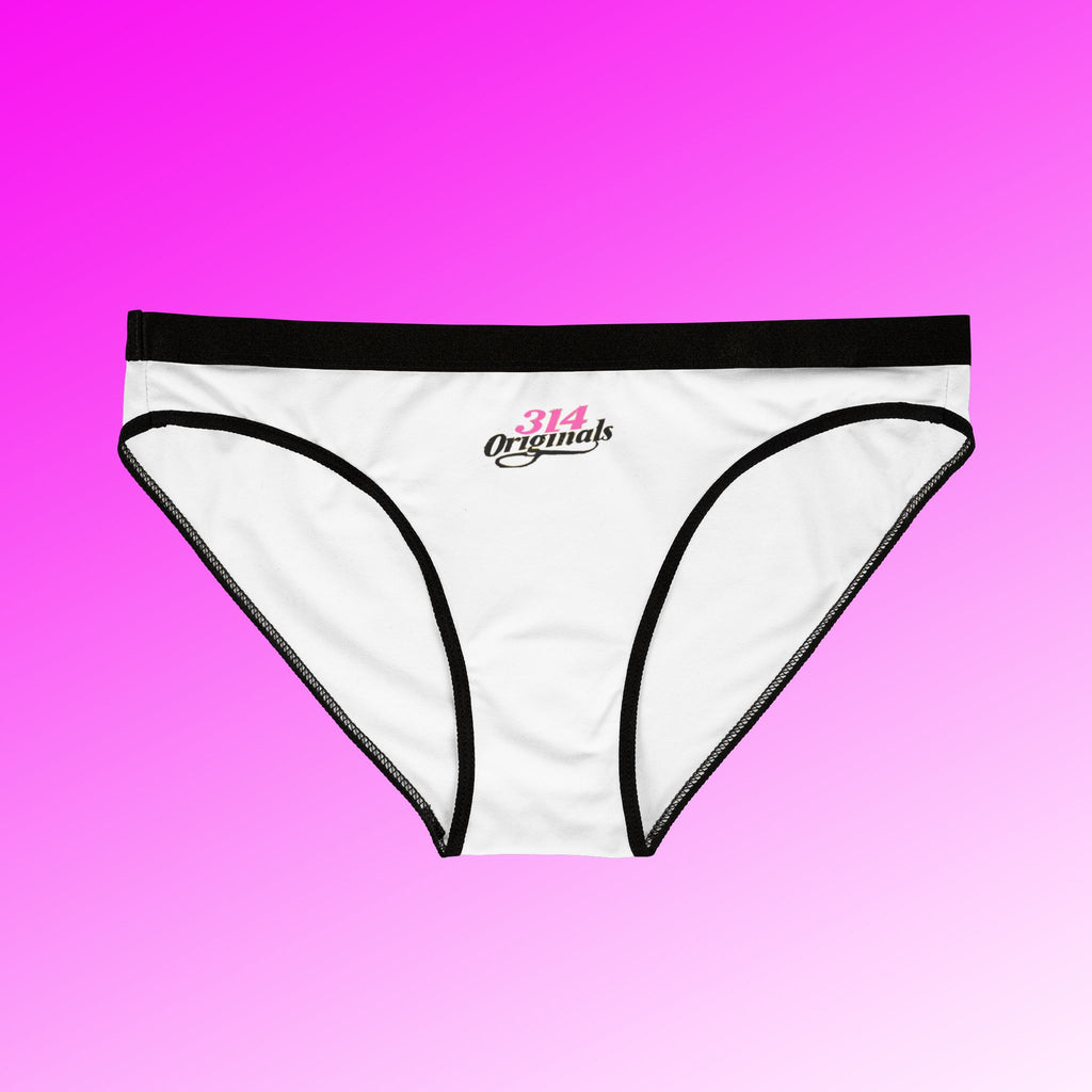 Women's Bikini Underwear — '314 Originals' Logo Cotton Briefs