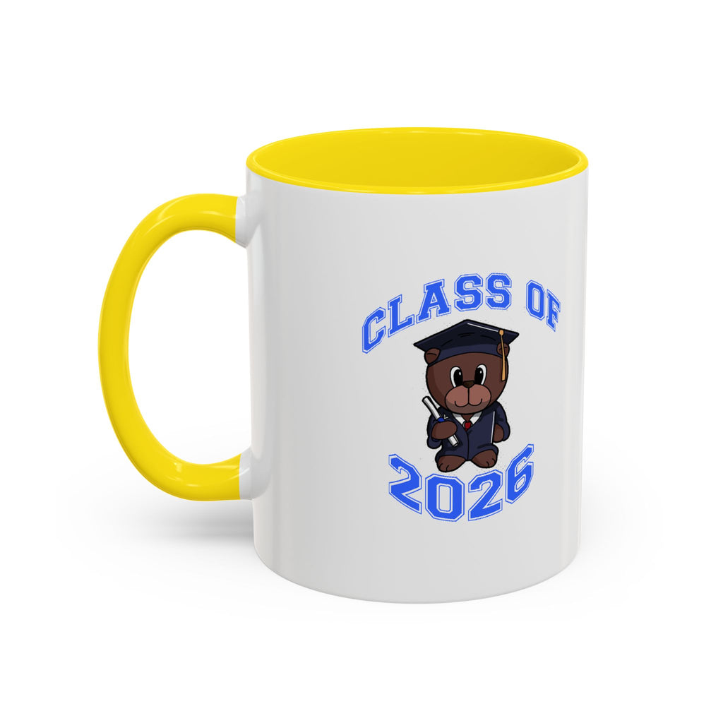 Graduation 2026 Accent Coffee Mug — Class of 2026 Grad Gift