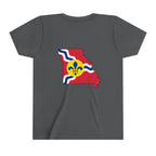 "From the Lou and I'm... Proud" St. Louis Flag Kids Shirt - 314 Originals