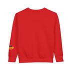 "Caution: Cuteness Overload" Kids Crewneck Toddler Sweatshirt - 314 Originals