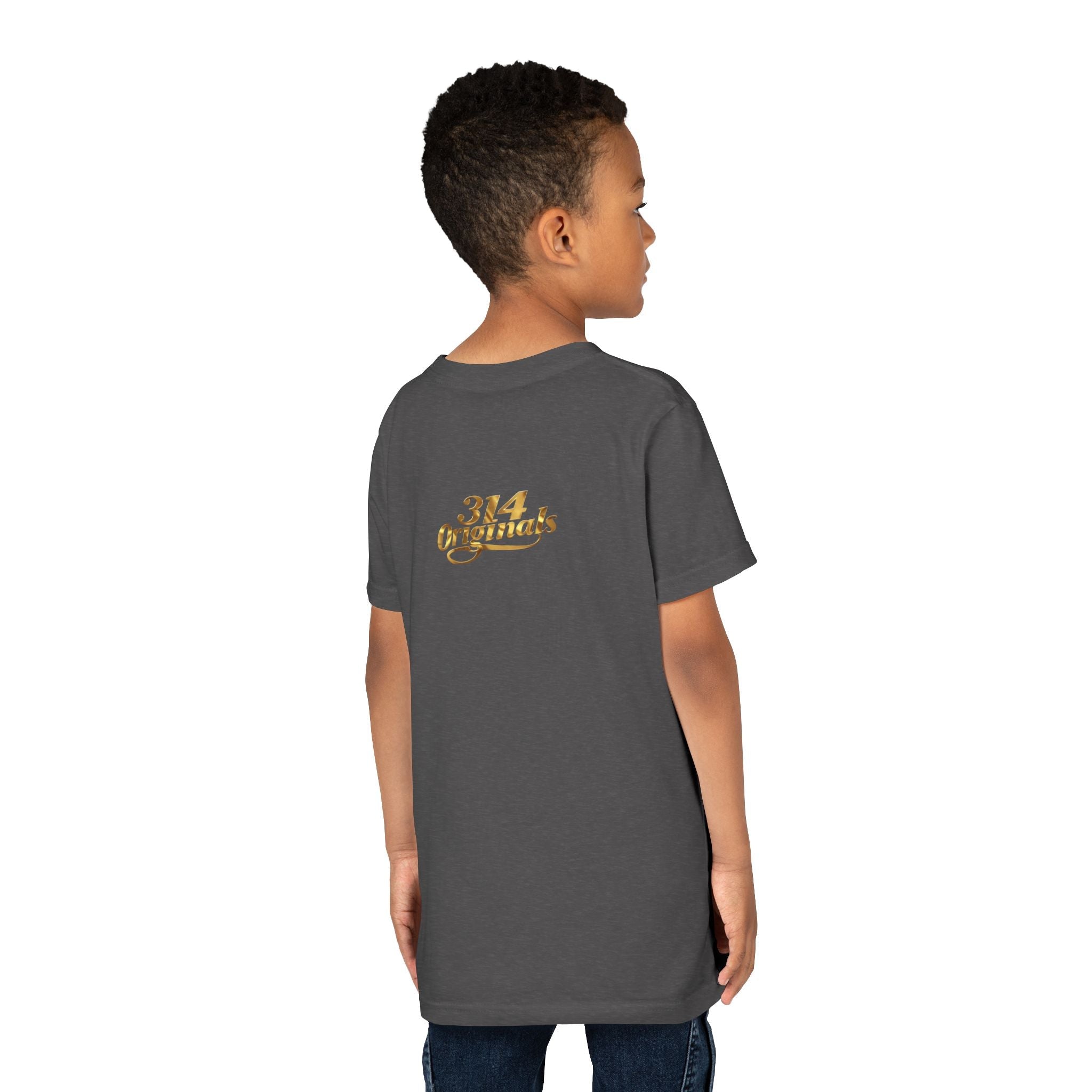 314 Originals Youth Tee - Vintage Cherub Graphic Kids T-Shirt Printify Kids clothes  314 Originals