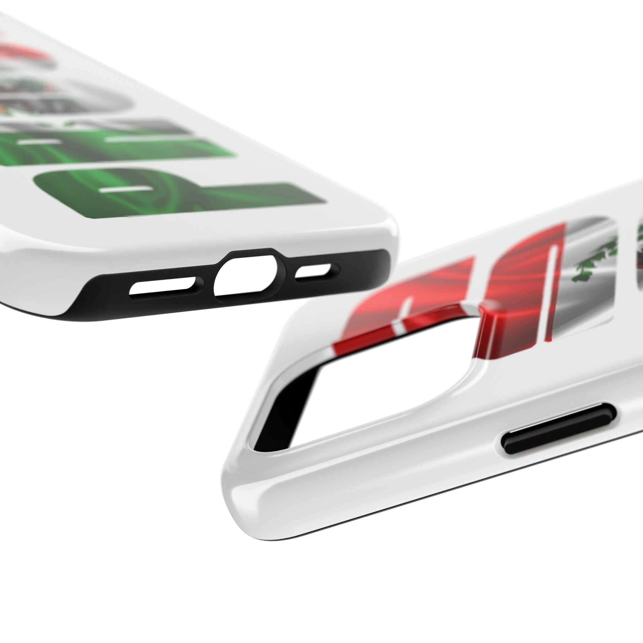 Mexico Pride Tough Phone Case — Mexican Flag Vertical 'PRIDE' Design Printify Phone Case  314 Originals