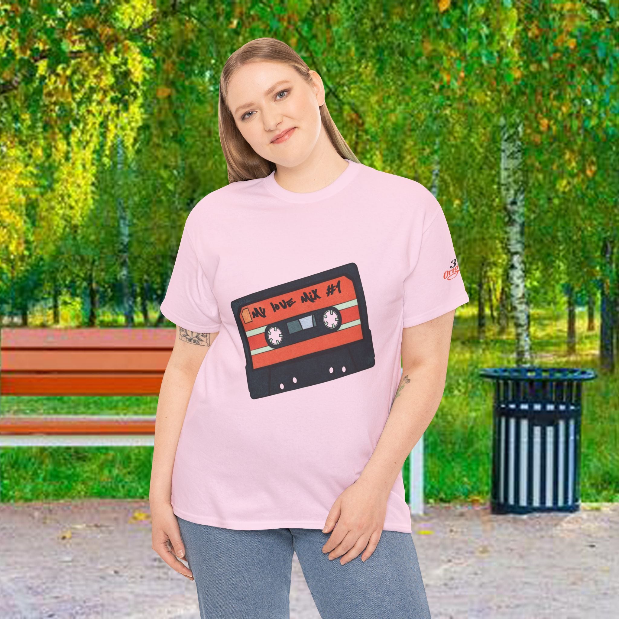 My Love Mix — Vintage Mix Tape Graphic T-Shirt - 314 Originals