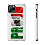 Mexico Pride Tough Phone Case — Mexican Flag Vertical 'PRIDE' Design Printify Phone Case  314 Originals