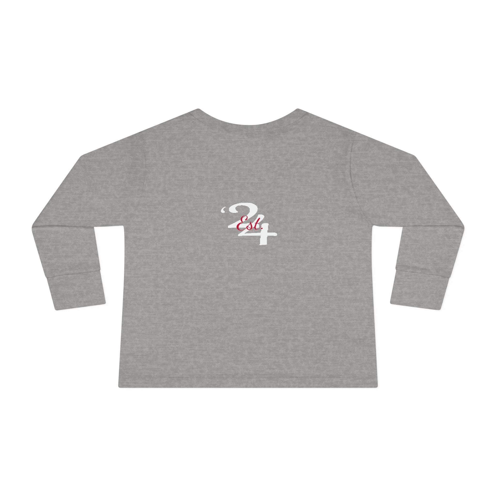 Toddler Long Sleeve Tee — "314 Originals" Retro Script Kids Shirt - 314 Originals