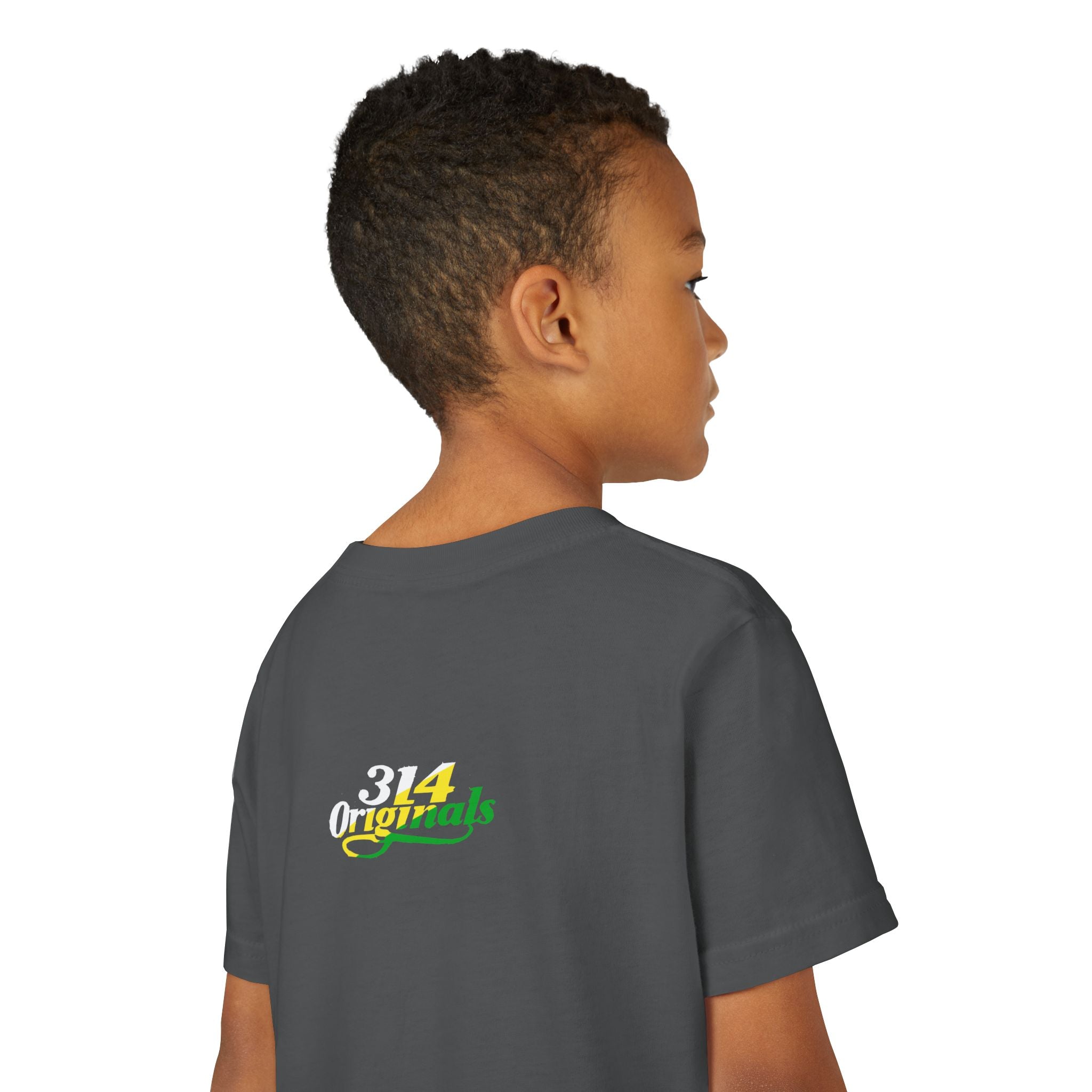 Boys "Favorite Kid" Retro Yellow & Green Graphic T-Shirt - 314 Originals