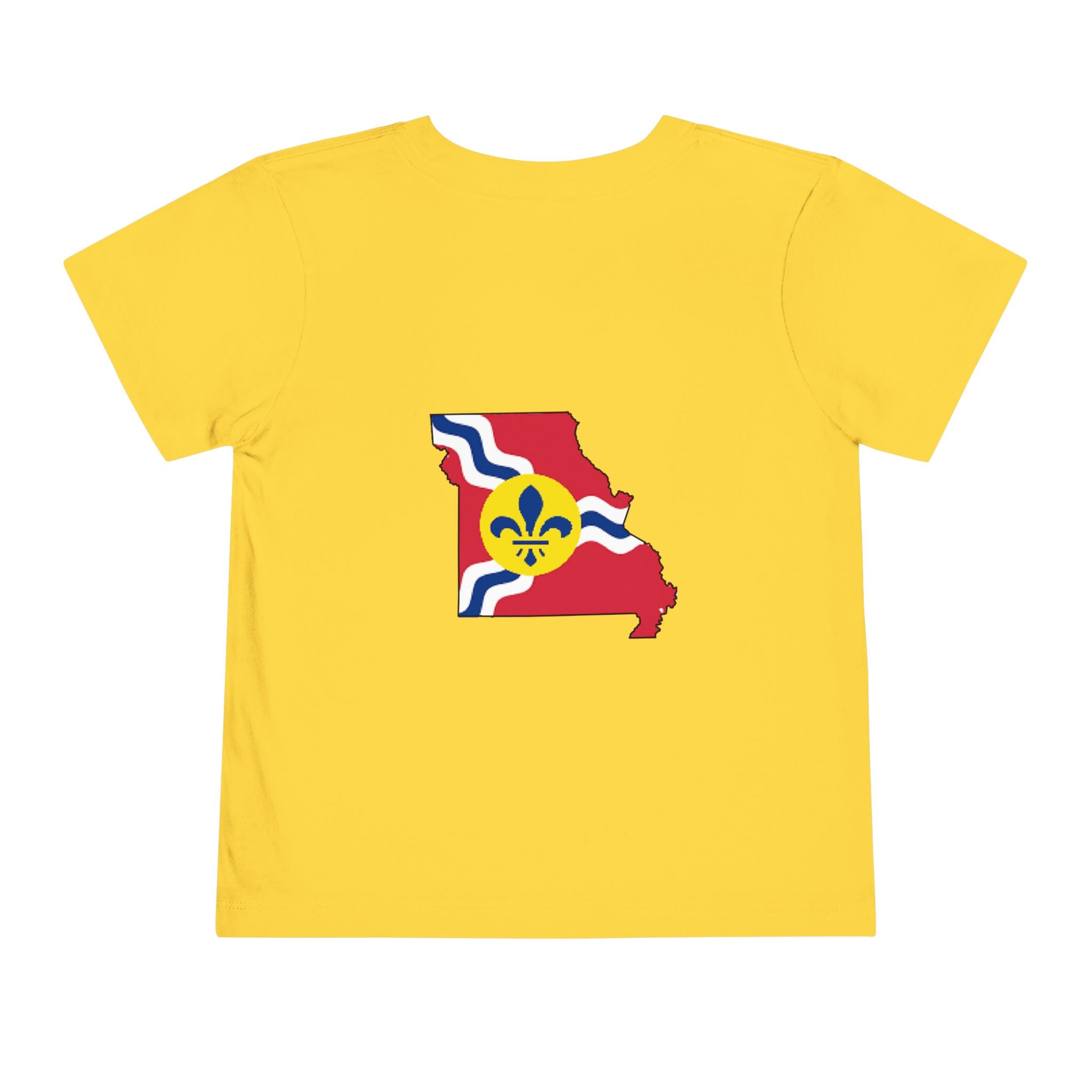 Toddler Tee — "From the Lou and I’m... Proud" St. Louis Flag Kids Shirt - 314 Originals