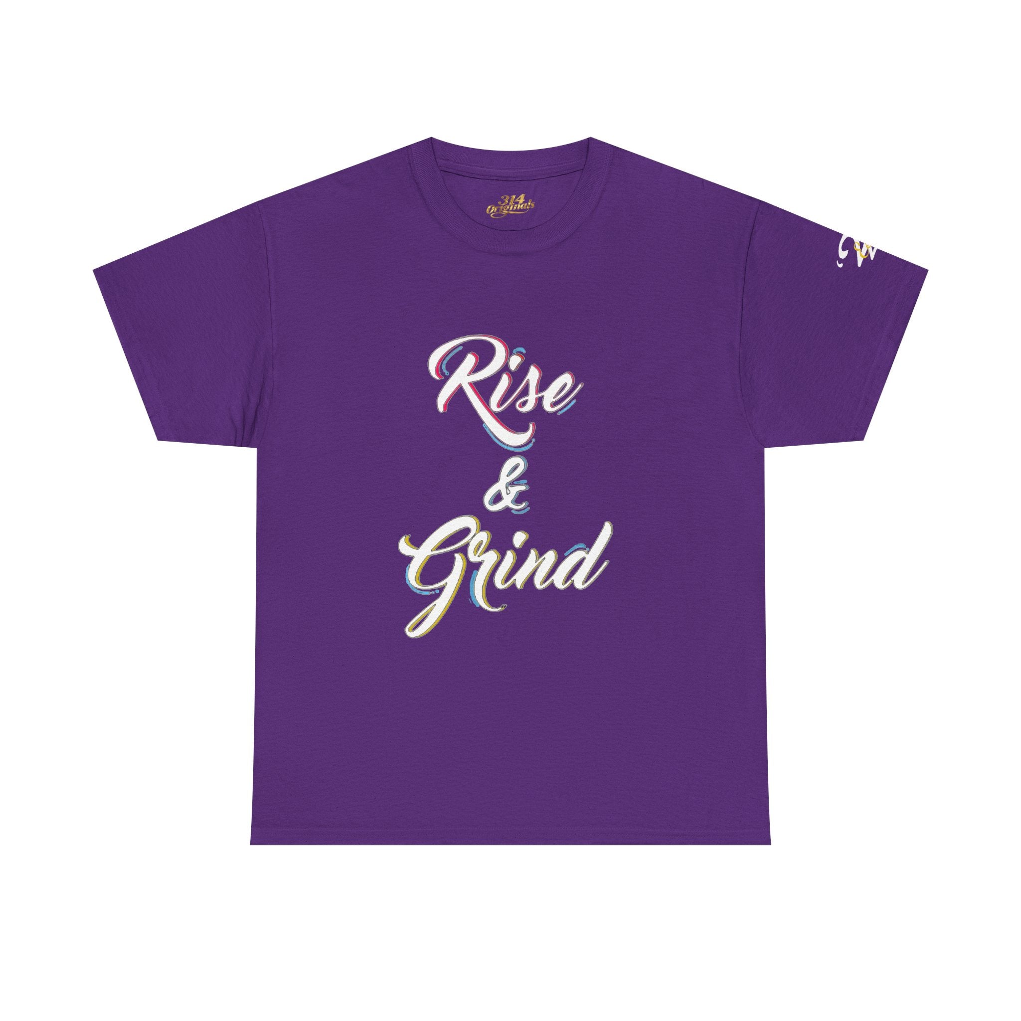 Rise & Grind T-Shirt — Motivational Graphic Tee for Hustle Mindset - 314 Originals