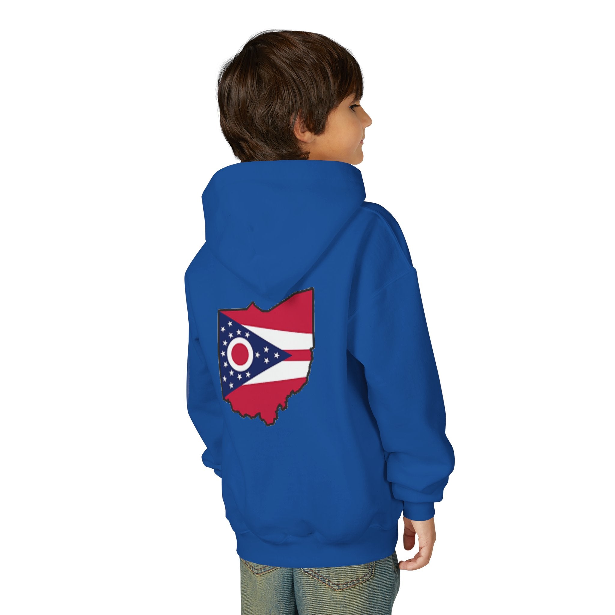 Youngstown Ohio Flag Hoodie — Youth USA Map Pullover - 314 Originals