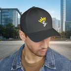King's Gear Embroidered Crown Script Cap — 314 Original Closed-Back Structured Hat - 314 Originals