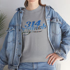 314 Originals Graphic Tee — Retro Script Streetwear T-Shirt - 314 Originals