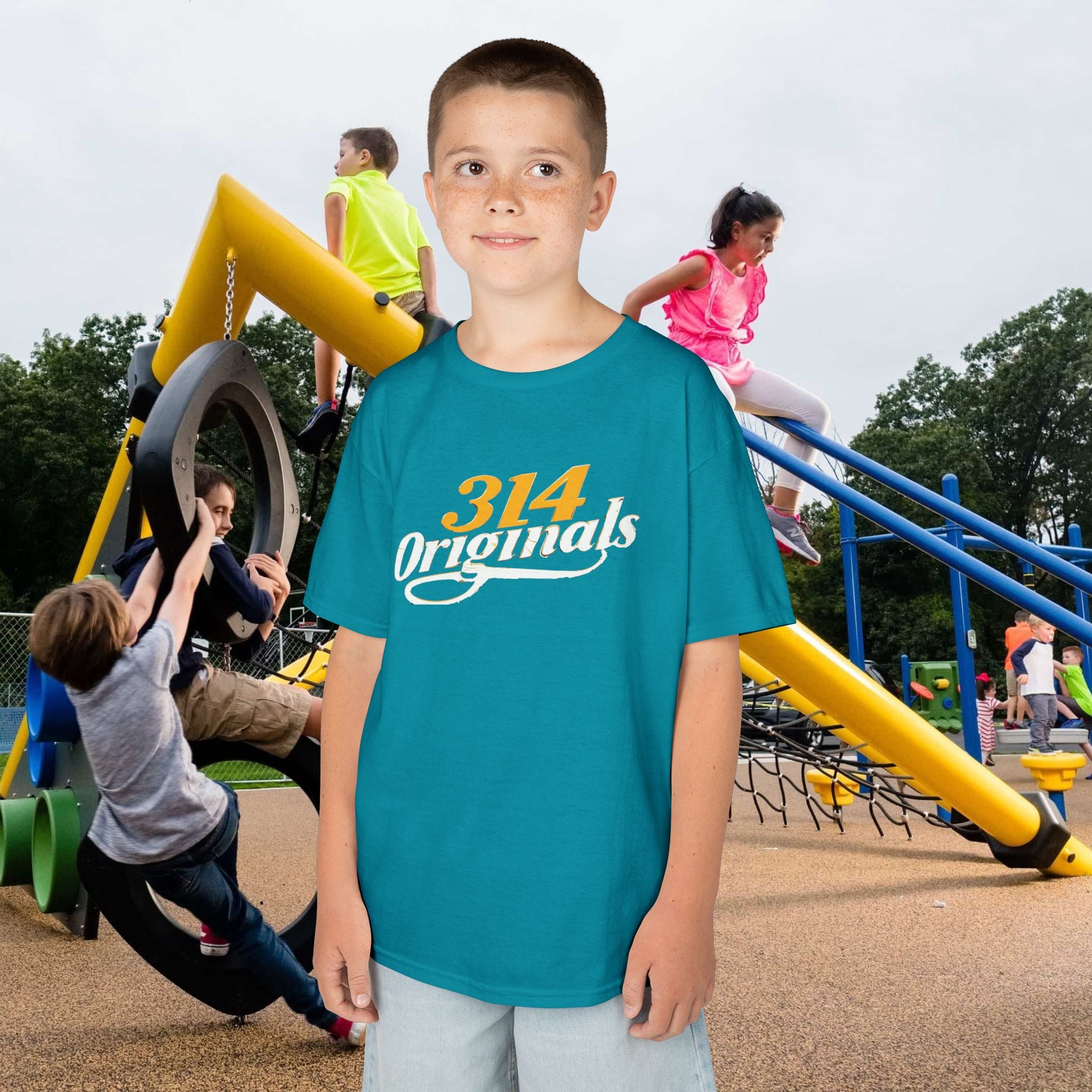 "314 Originals" Vintage Script Graphic - 314 Originals