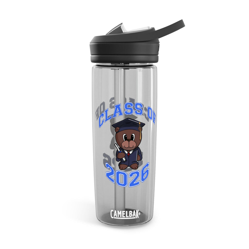 Class of 2026 Graduation Bear Design Water Bottle