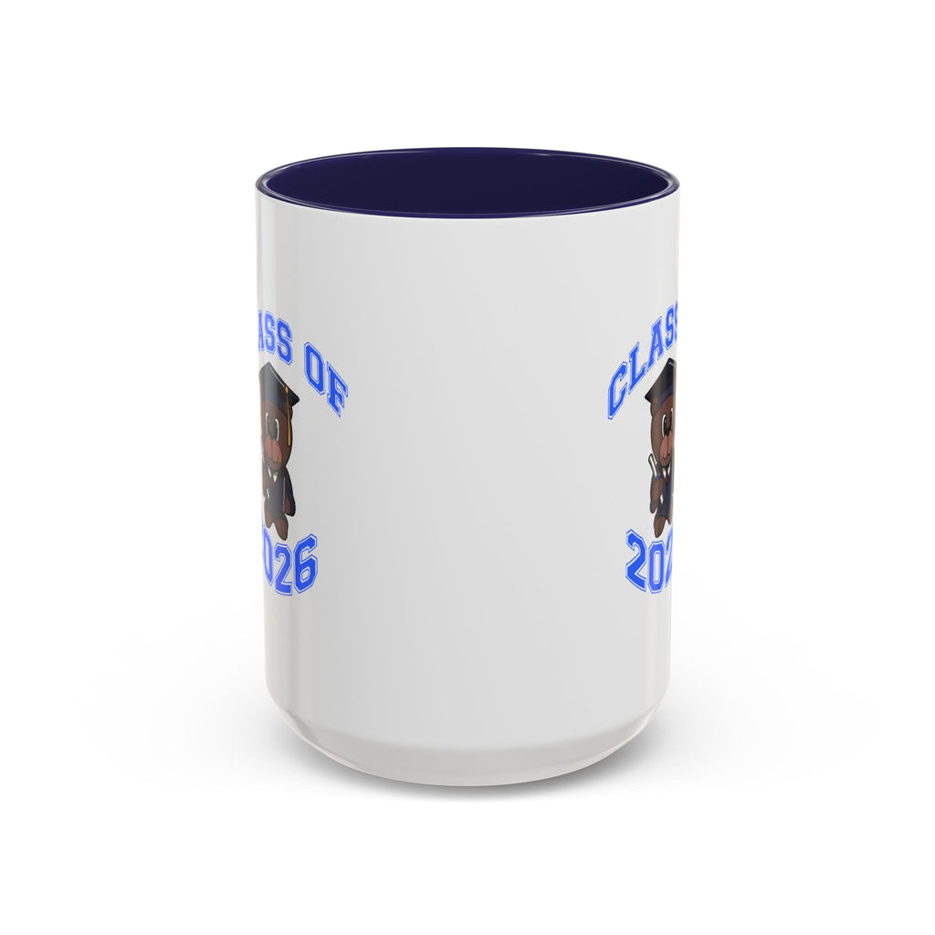 Graduation 2026 Accent Coffee Mug — Class of 2026 Grad Gift