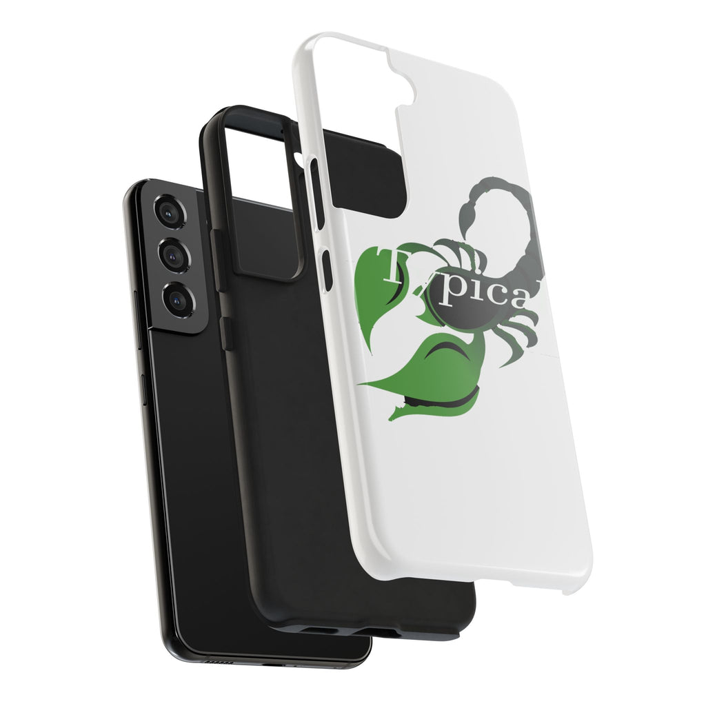 Scorpio Zodiac Tough Phone Case — Green Scorpion "Typical" Design Printify Phone Case  314 Originals
