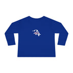 Toddler Long Sleeve Tee — "314 Originals" Retro Script Kids Shirt - 314 Originals