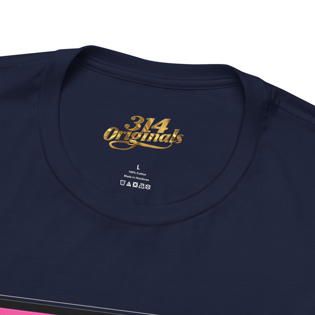 Super Sassy Tee — Pink & Yellow S Badge Graphic T-Shirt Printify T-Shirt  314 Originals