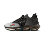 Men's Black and Smoke Mesh Sneakers — Breathable Lightweight Running Shoes with 314 Originals Accent - 314 Originals