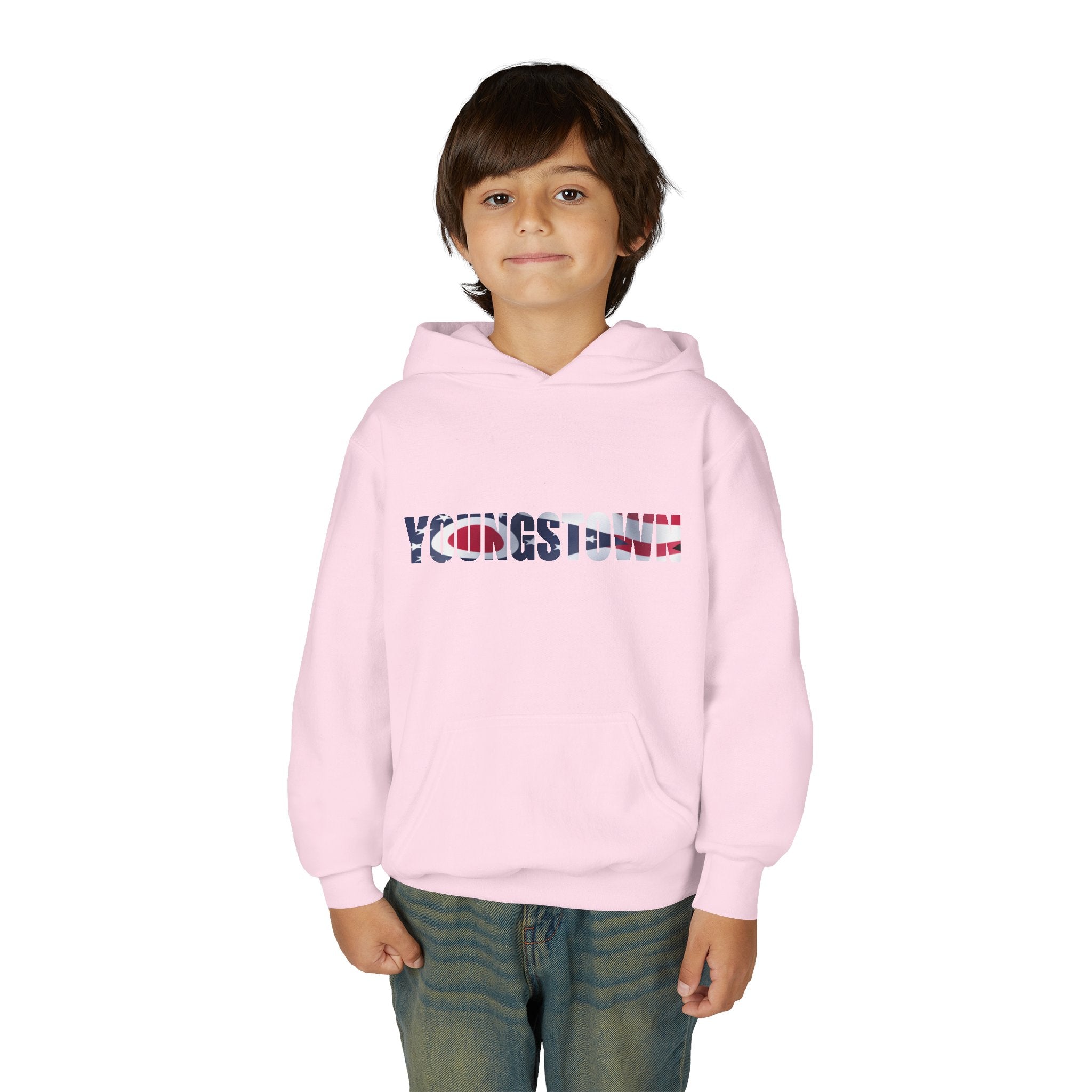 Youngstown Ohio Flag Hoodie — Youth USA Map Pullover - 314 Originals