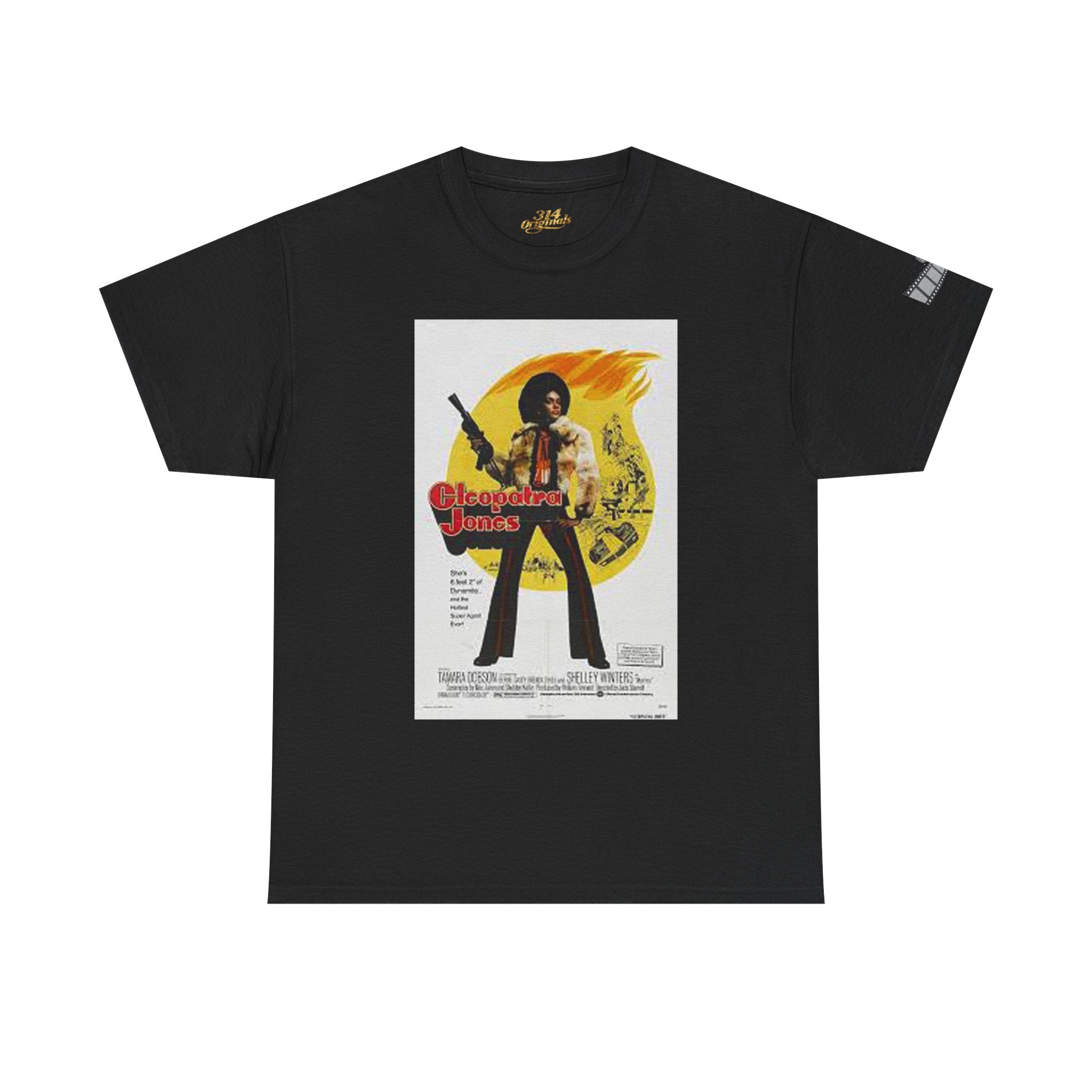 Cleopatra Jones Movie Poster Graphic Tee Printify T-Shirt  314 Originals