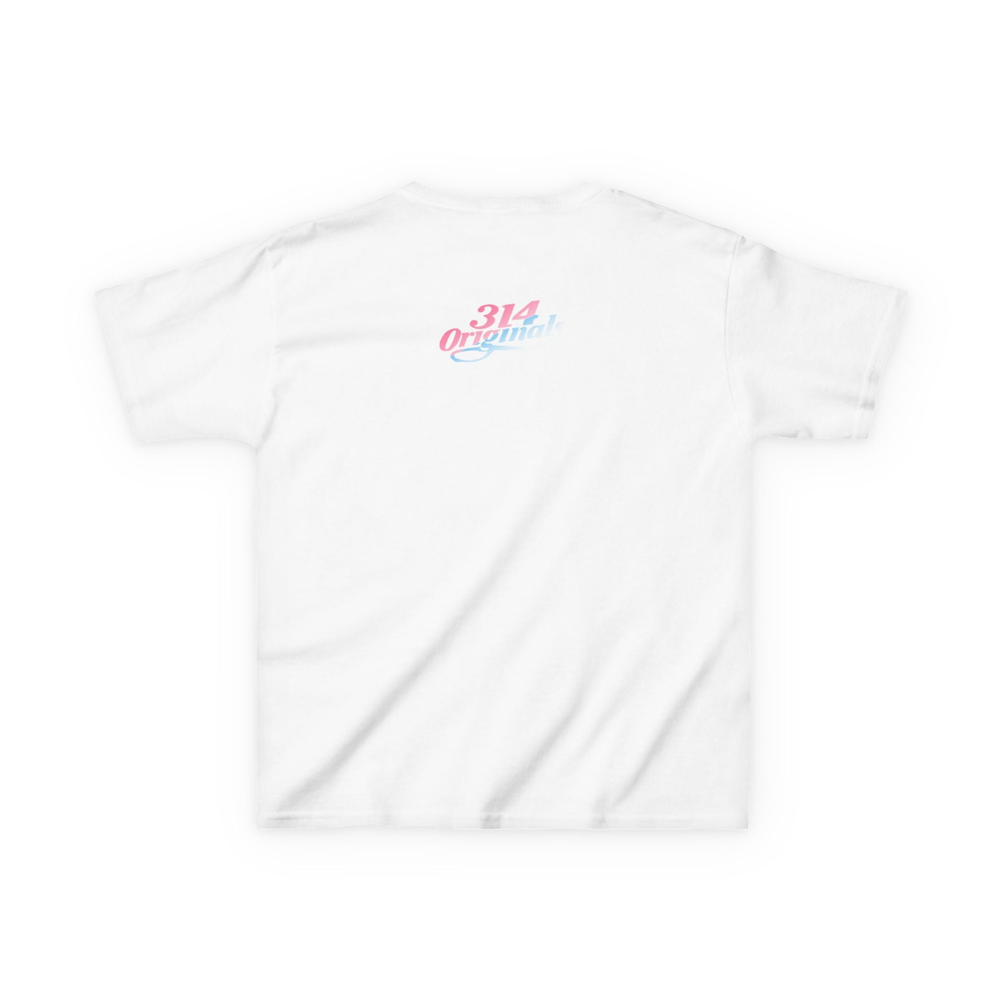 "Baby Girl" Pastel Script Shirt