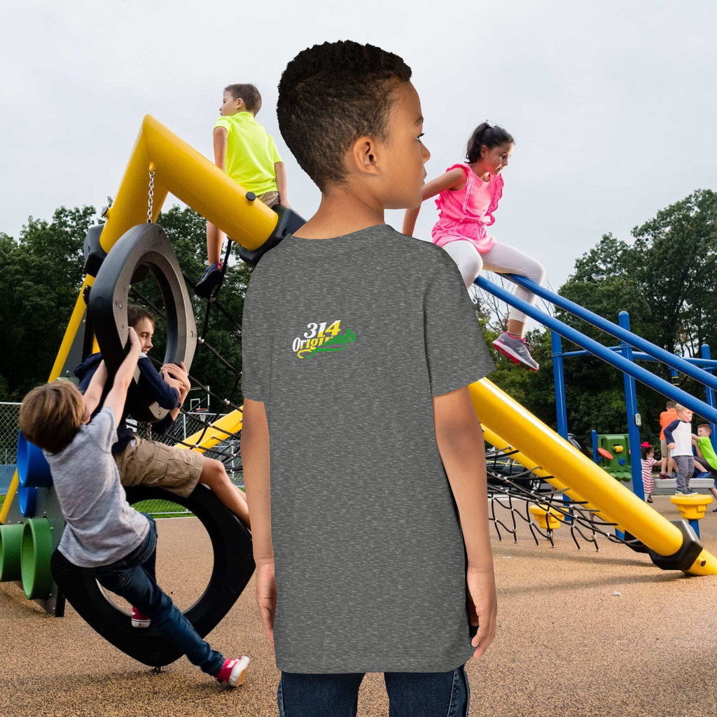 Boys "Favorite Kid" Retro Yellow & Green Graphic T-Shirt - 314 Originals