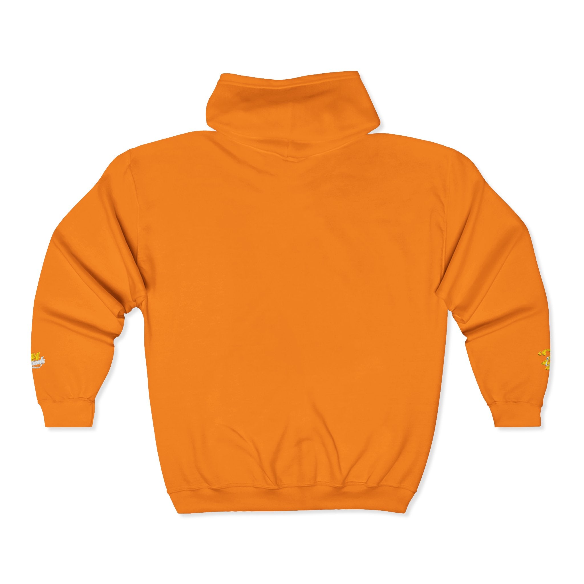 King's Gear Zip Hoodie — Full‑Zip with Gold Crown Emblem - 314 Originals