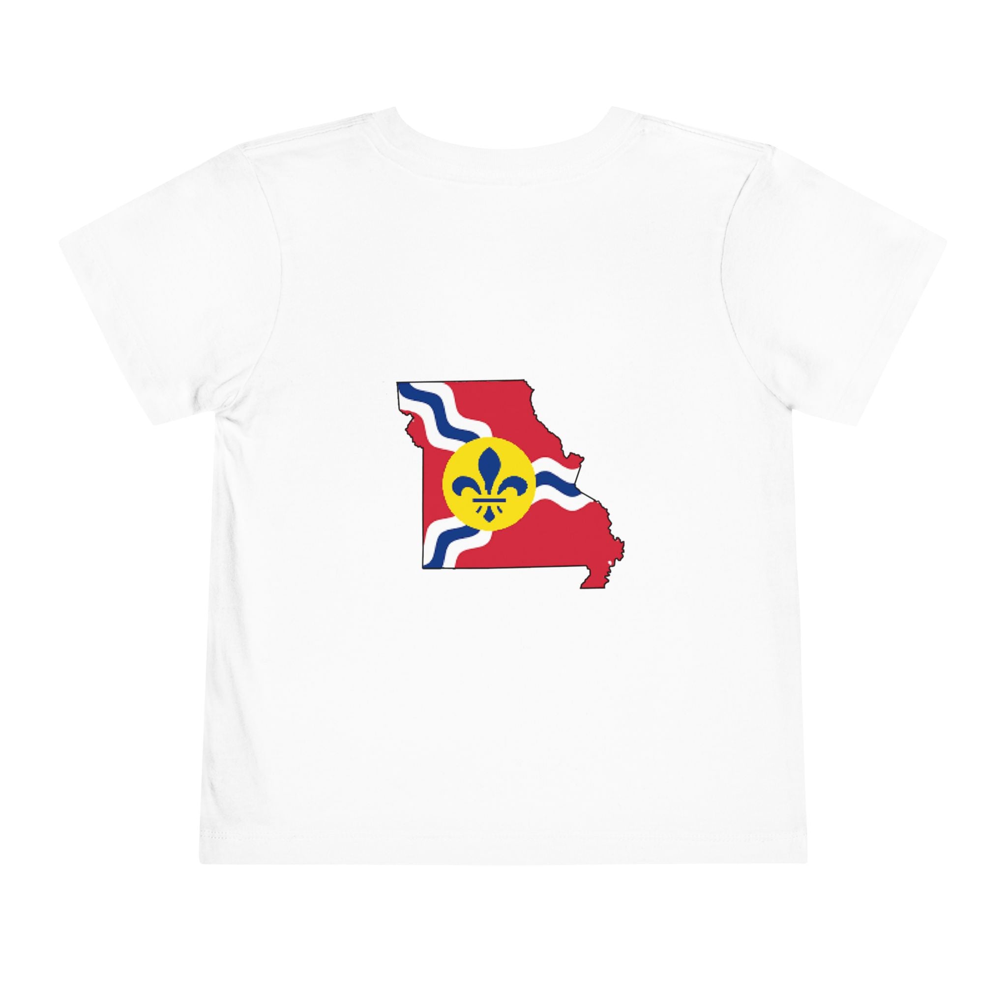 Toddler Tee — "From the Lou and I’m... Proud" St. Louis Flag Kids Shirt - 314 Originals