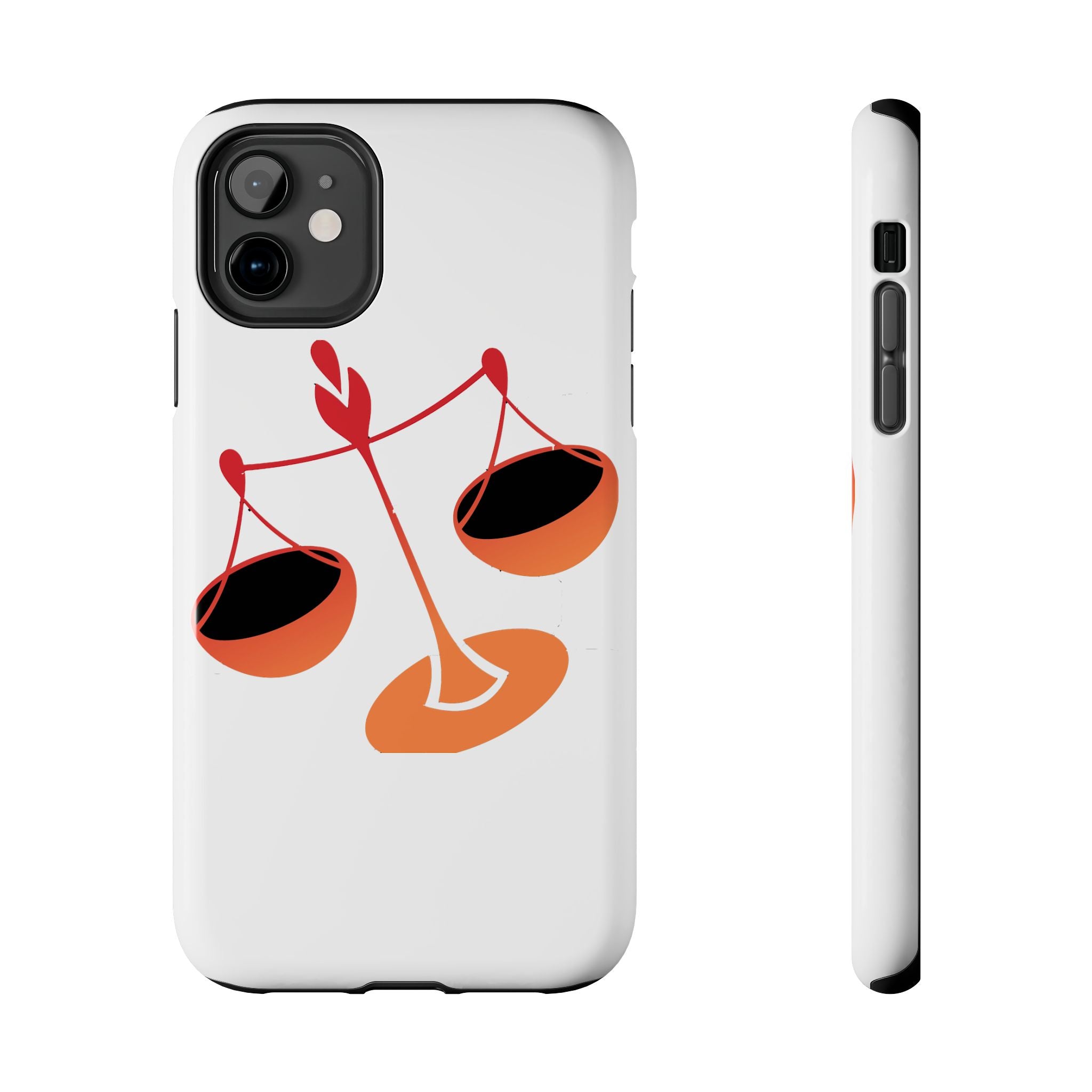 Libra Scales Phone Case — Zodiac Balance Tough Protective Cover Printify Phone Case  314 Originals