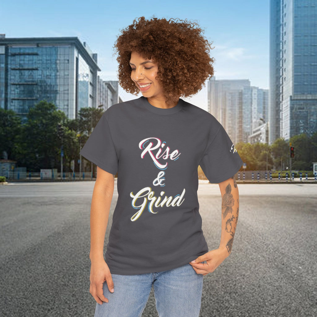 Rise & Grind T-Shirt — Motivational Graphic Tee for Hustle Mindset - 314 Originals