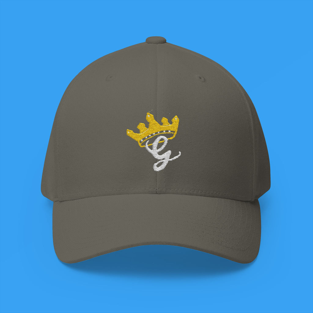King's Gear Embroidered Crown Script Cap — 314 Original Closed-Back Structured Hat - 314 Originals