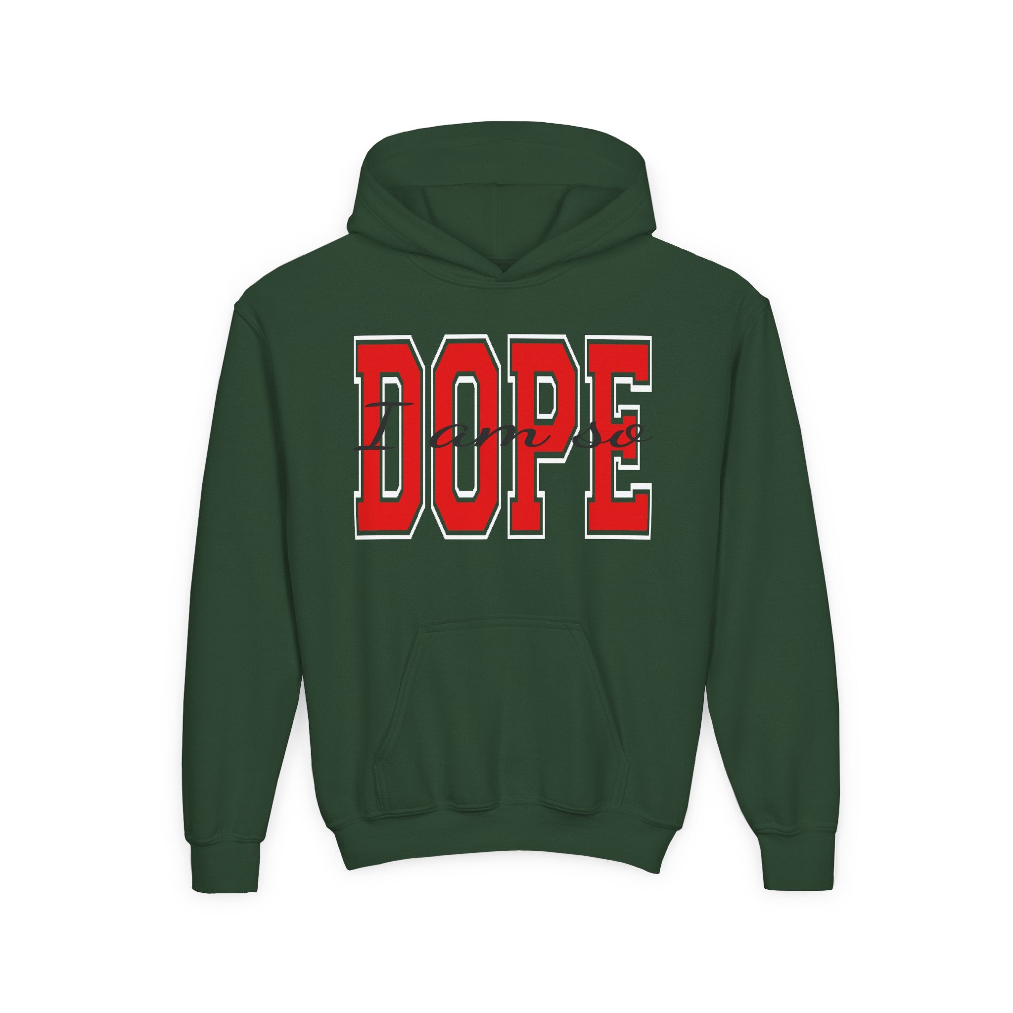 'I Am So DOPE' Varsity Graphic Pullover
