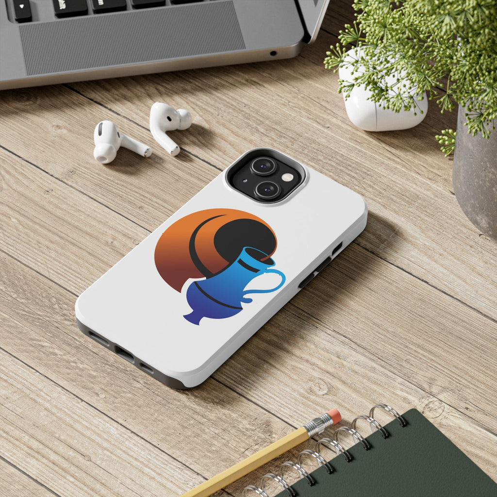 Aquarius Phone Case — Blue Water-Bearer Zodiac Tough Phone Case Printify Phone Case  314 Originals