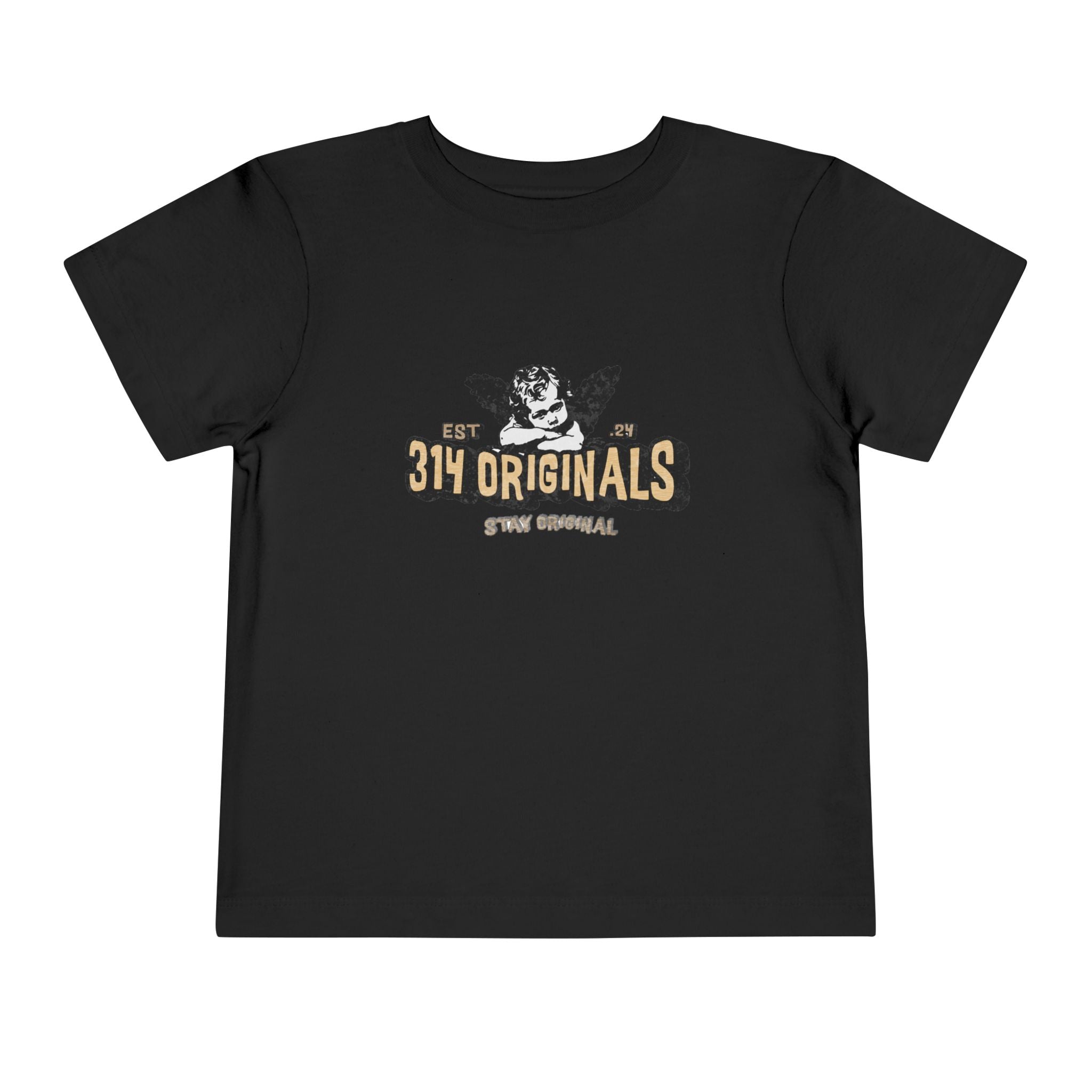 314 Originals Vintage Angel Logo Toddler Tee Printify Kids clothes  314 Originals