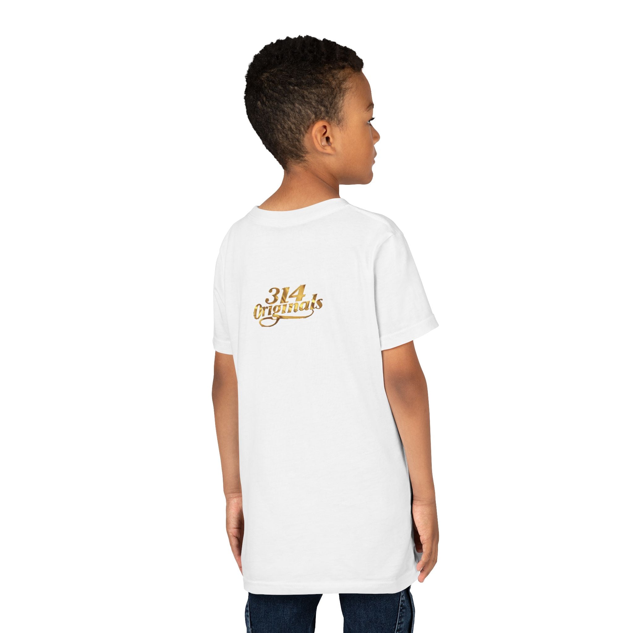 314 Originals Youth Tee - Vintage Cherub Graphic Kids T-Shirt Printify Kids clothes  314 Originals